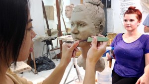 sculpting plastic surgery Kim Bernadas Sculpture